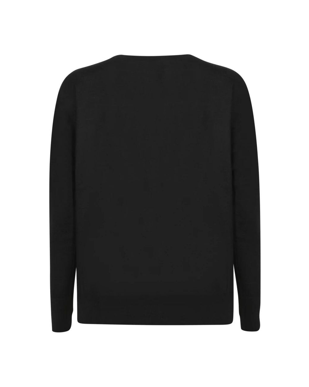 Blanca Vita Black Round-Neck Knitwear