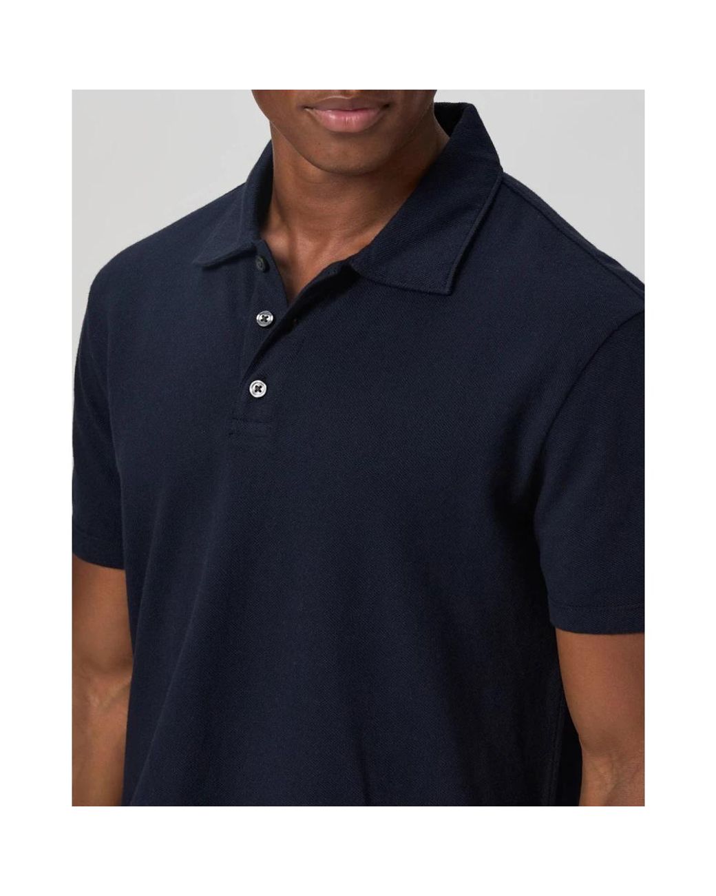 PAIGE Blue Polo Shirts for men