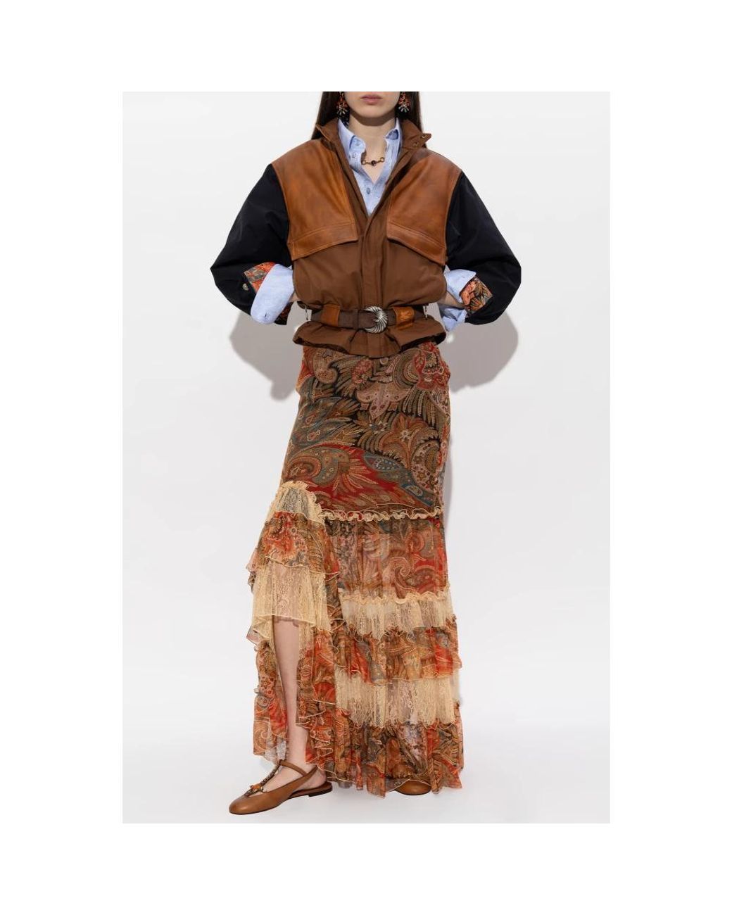 Light Jackets Etro de color Brown