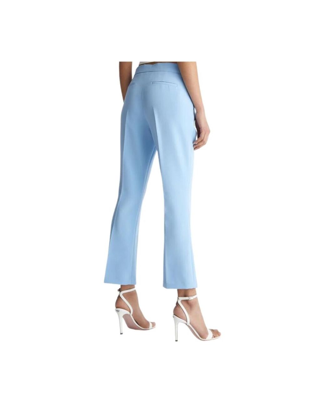 Liu Jo Blue Cropped Trousers