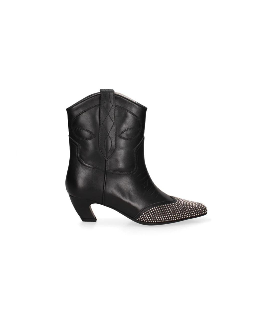Marc Ellis Black Cowboy & Biker Boots