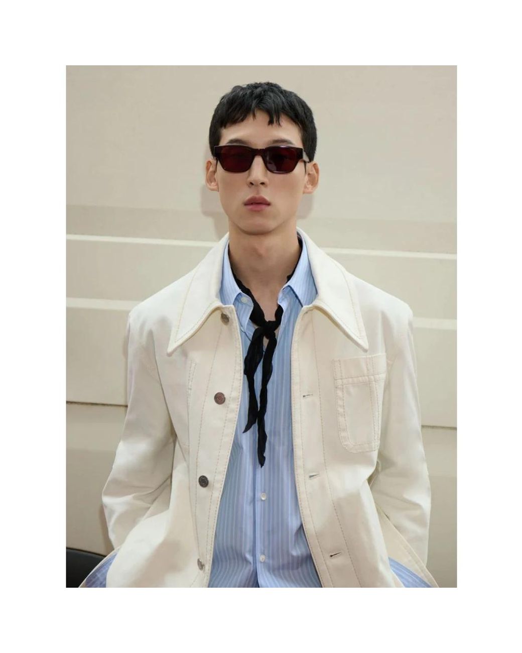 AMI White Light Jackets for men