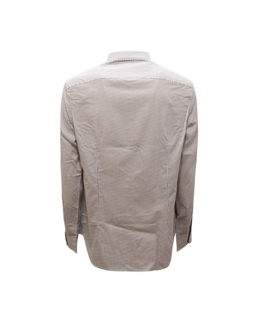 Armani Gray Casual Shirts for men