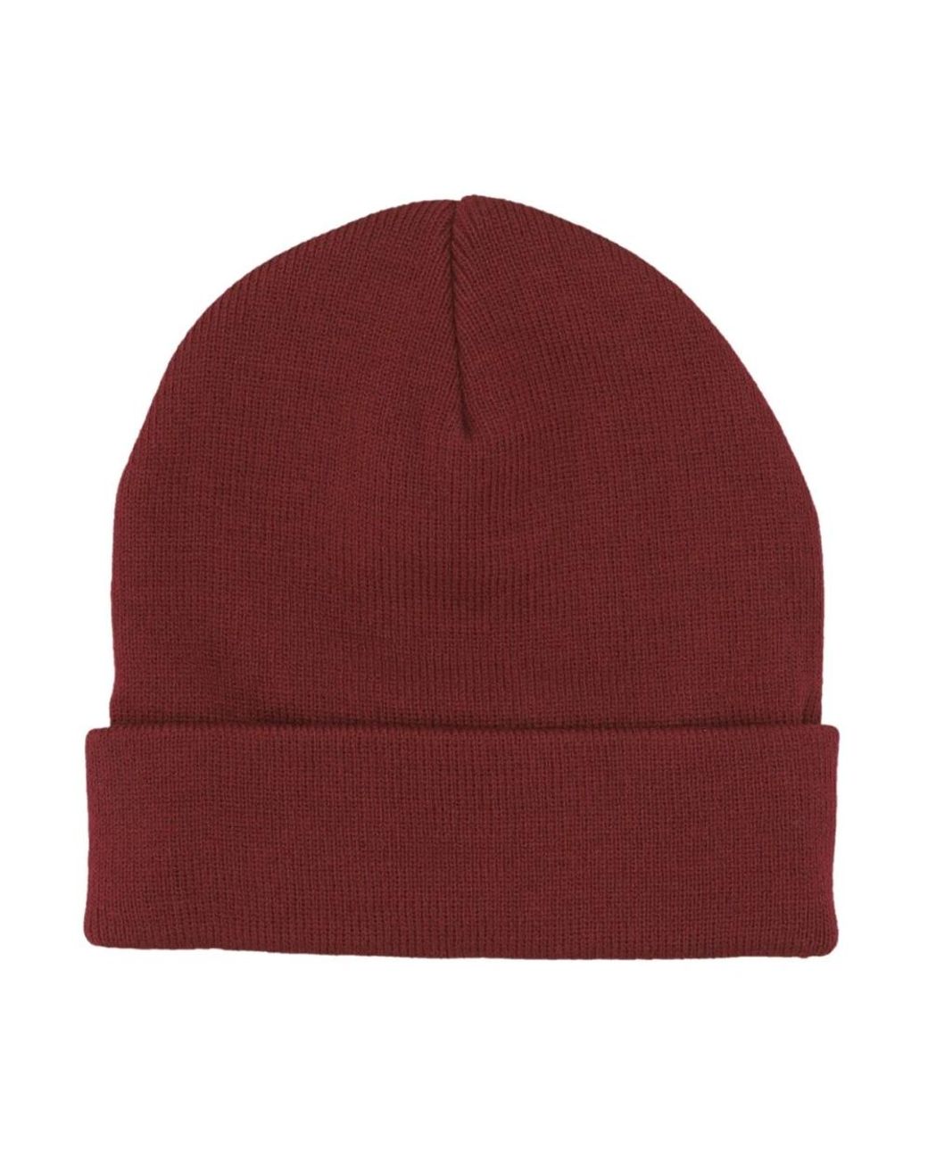 Beanies Huf de hombre de color Red