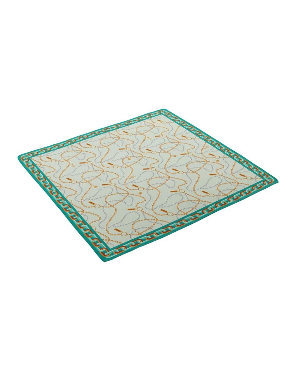 Le Parmentier Green Silk Scarves