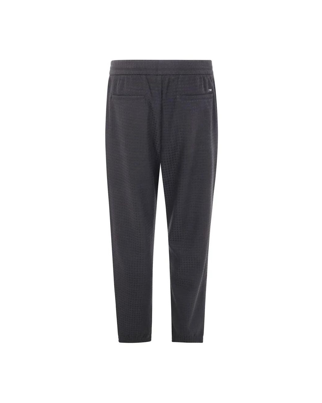 Emporio Armani Gray Sweatpants for men