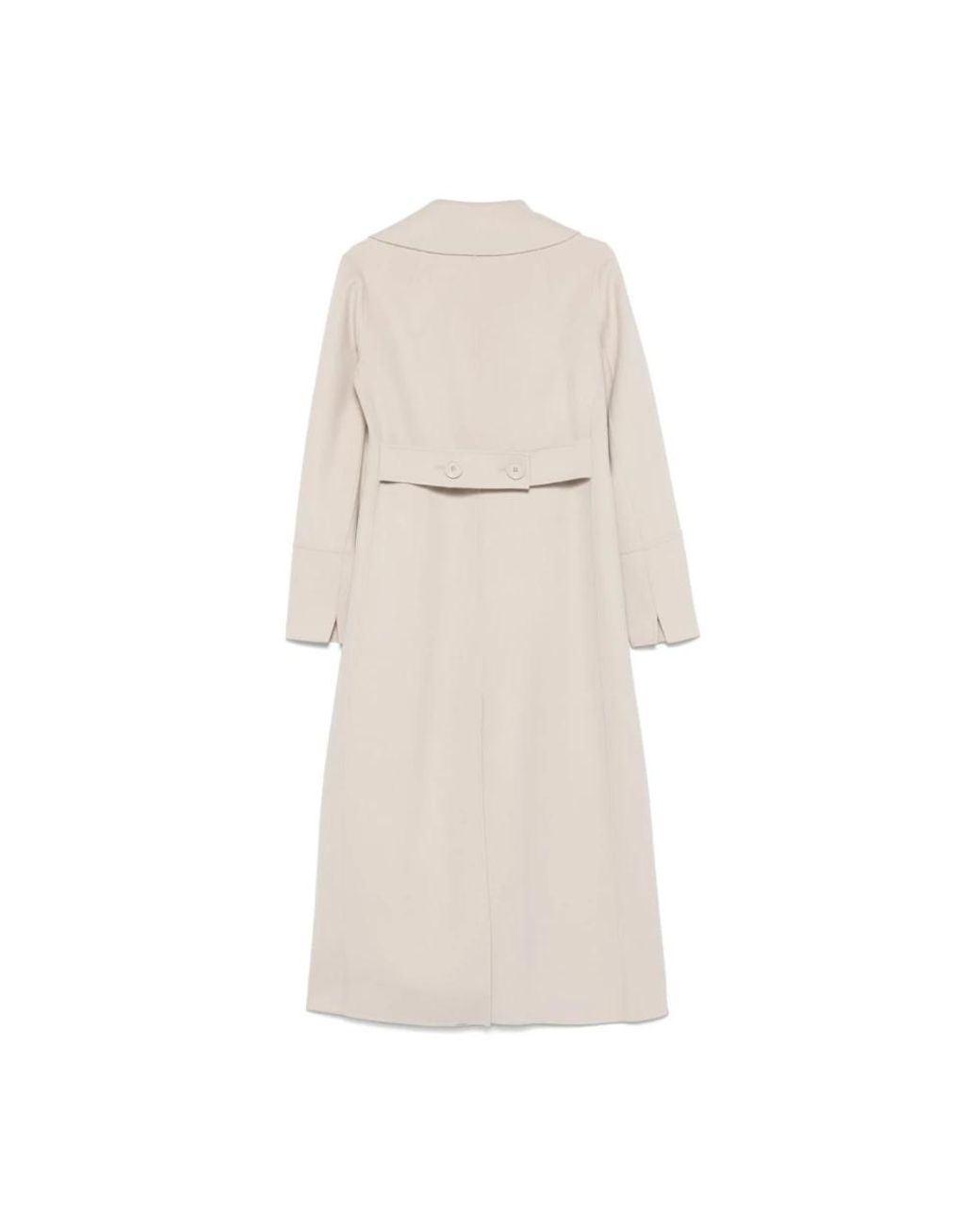 Double-Breasted Coats Max Mara de color Natural