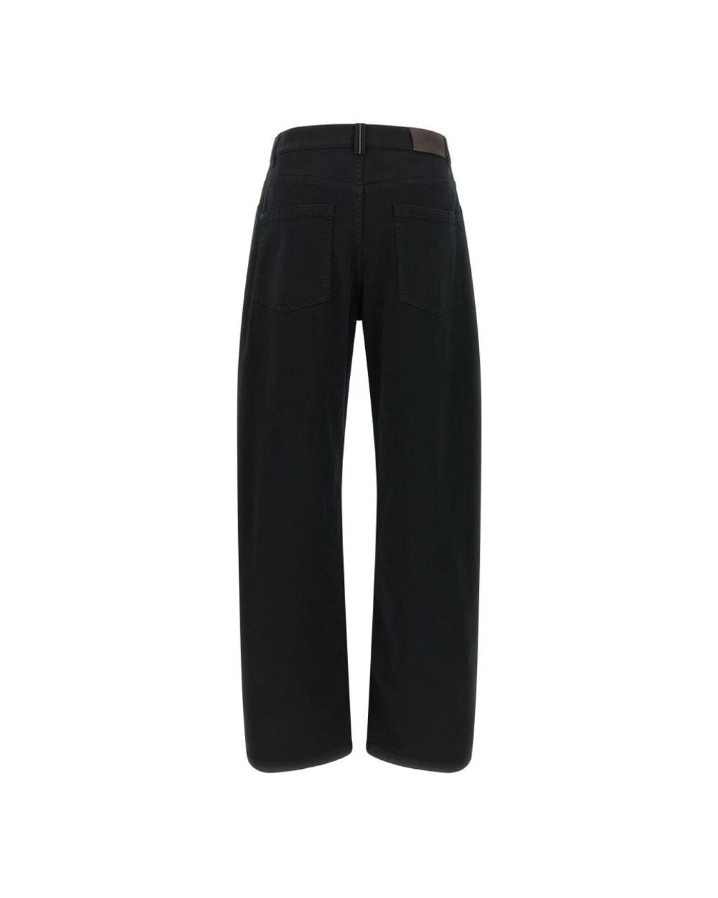 Brunello Cucinelli Black Wide Jeans