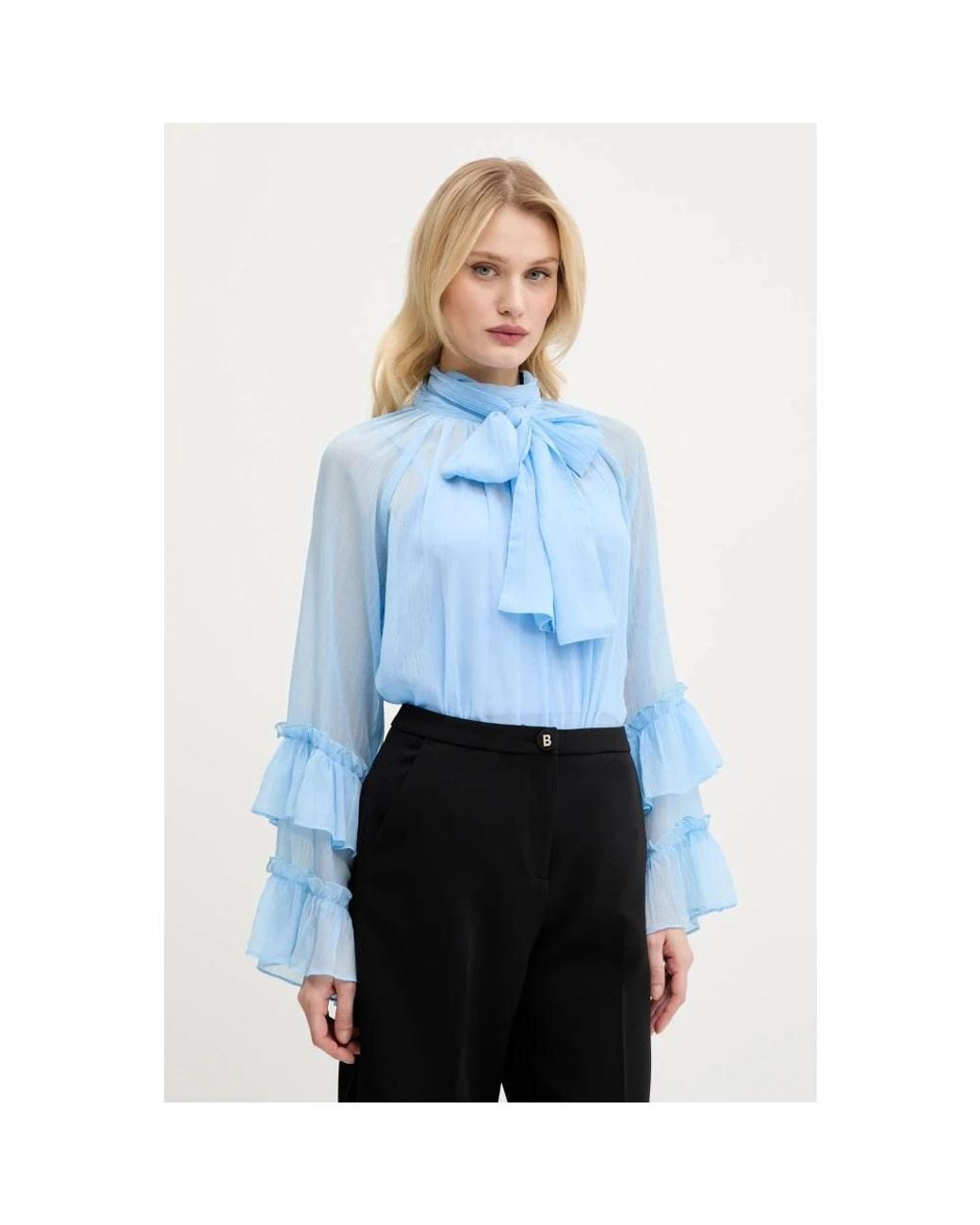 Blouses Never Fully Dressed en coloris Blue