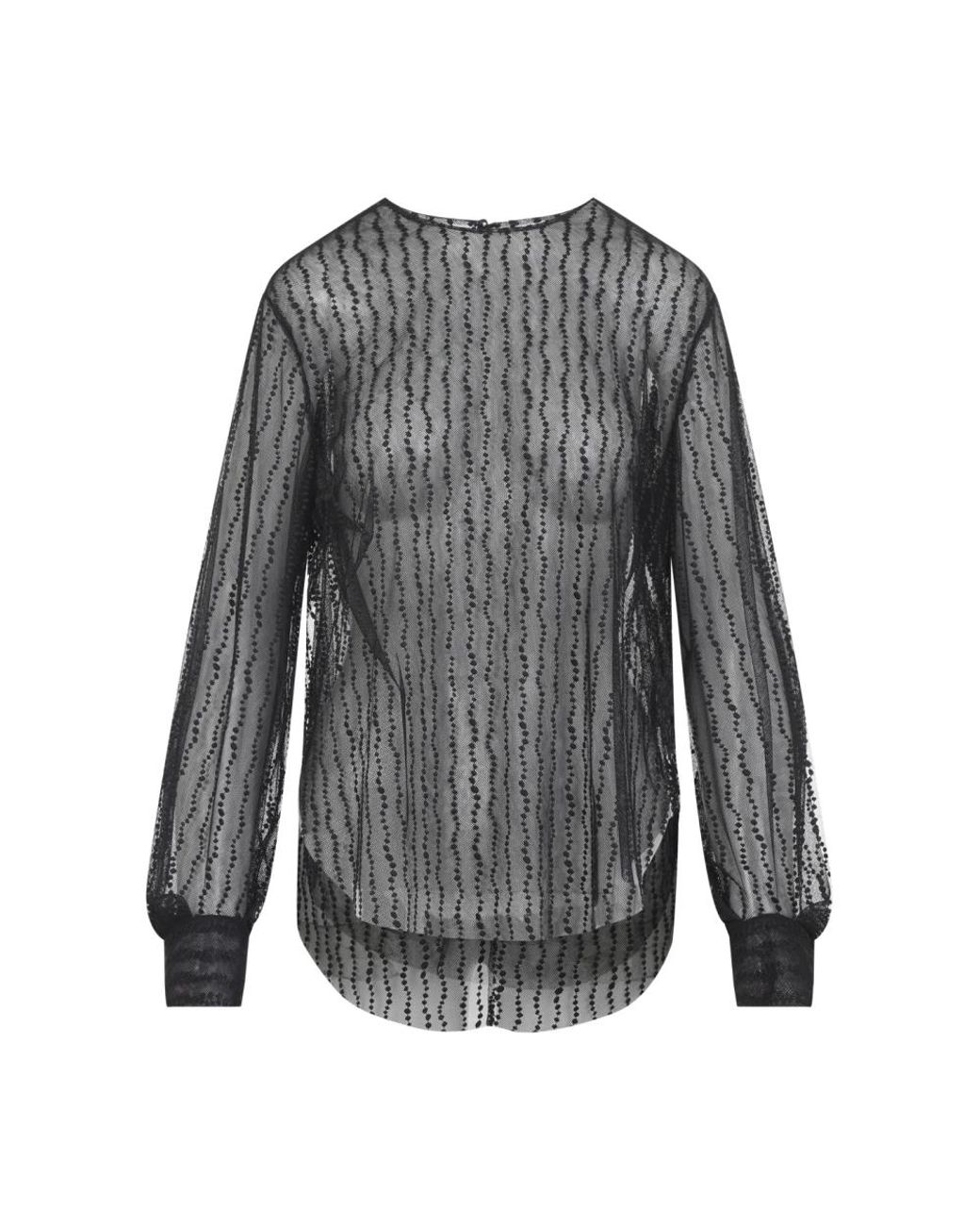 Alberta Ferretti Gray Blouses