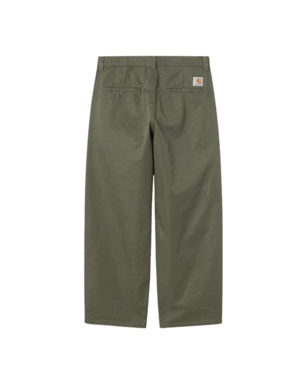 Carhartt Green Straight Trousers for men