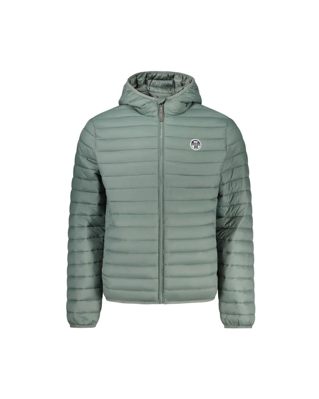 North Sails Jassen ,Groen ,Polyester Jacket Met Lange Mouwen En Capuchon in het Green voor heren