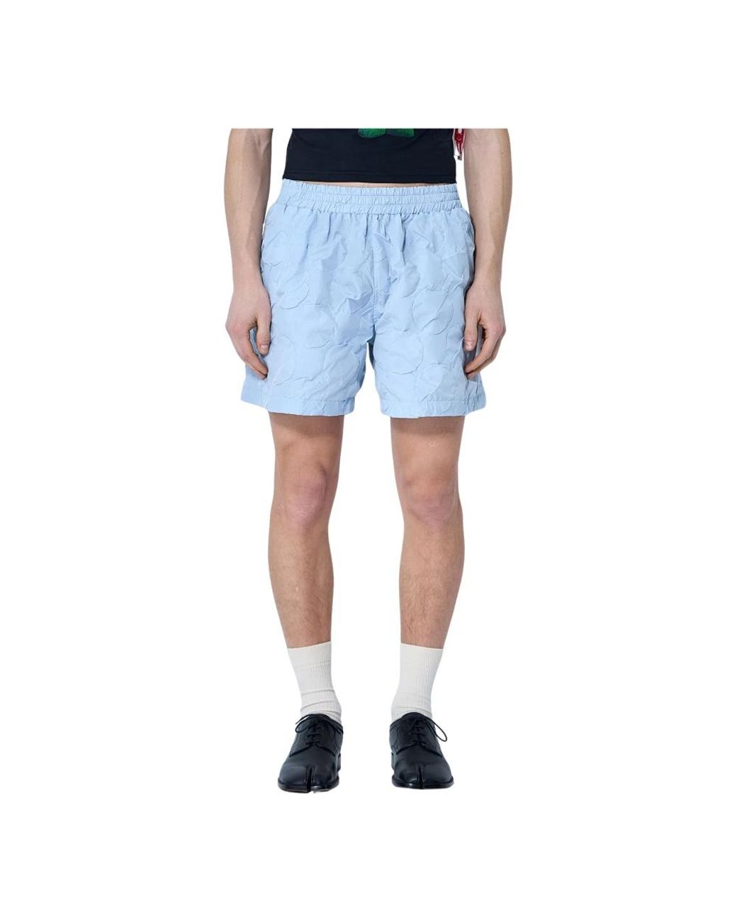 Walter Van Beirendonck Blue Casual Shorts for men