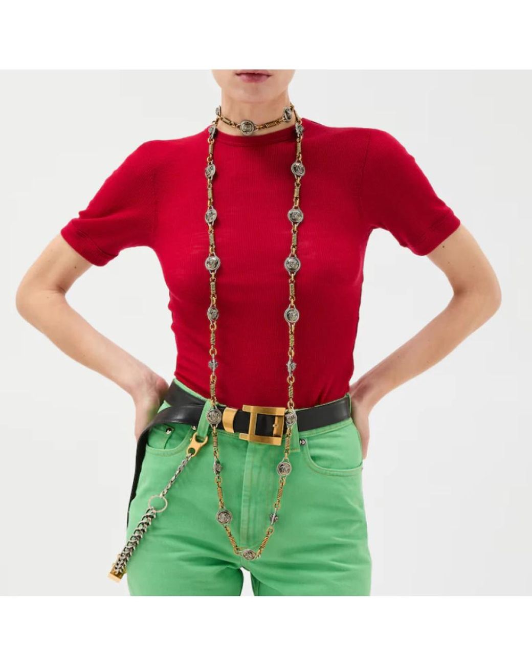 Versace Red T-Shirts