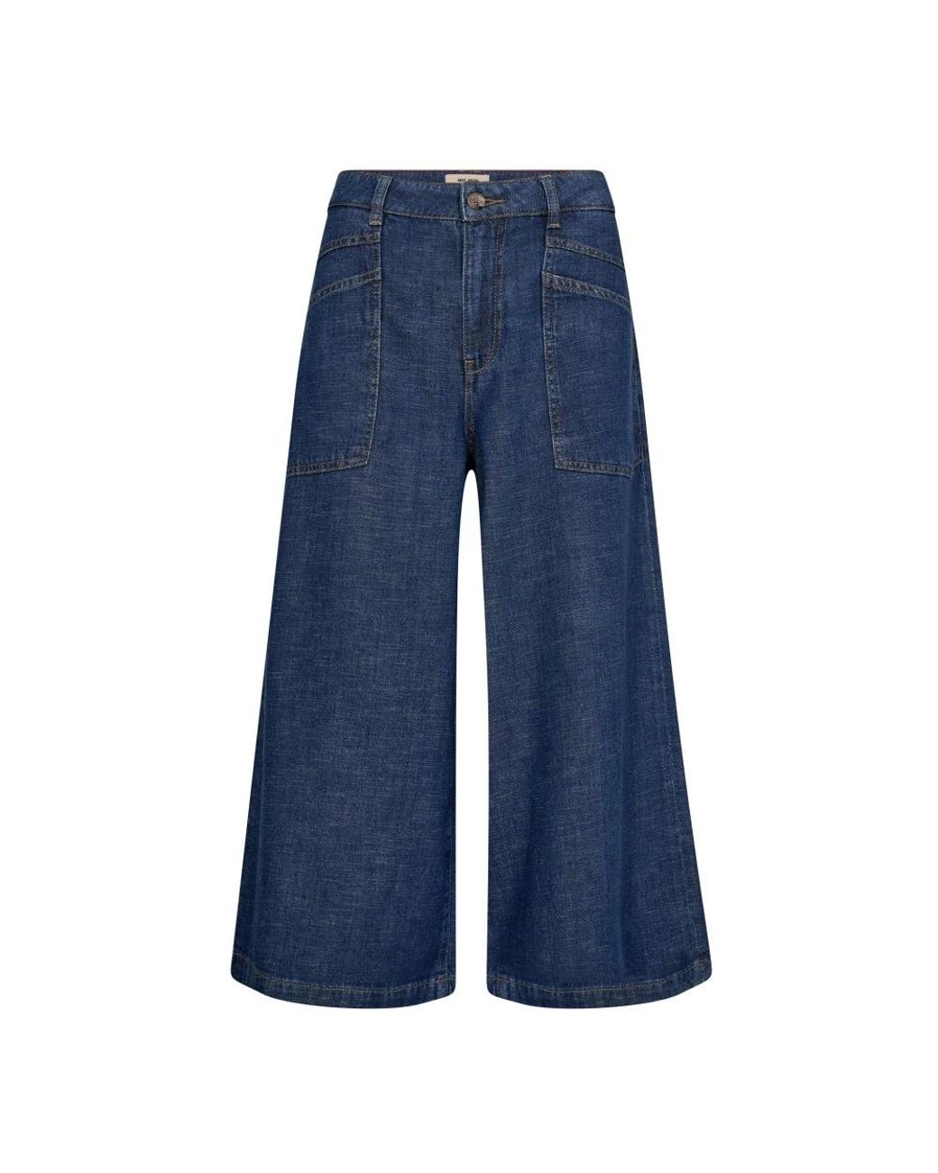 Mos Mosh Blue Wide Jeans