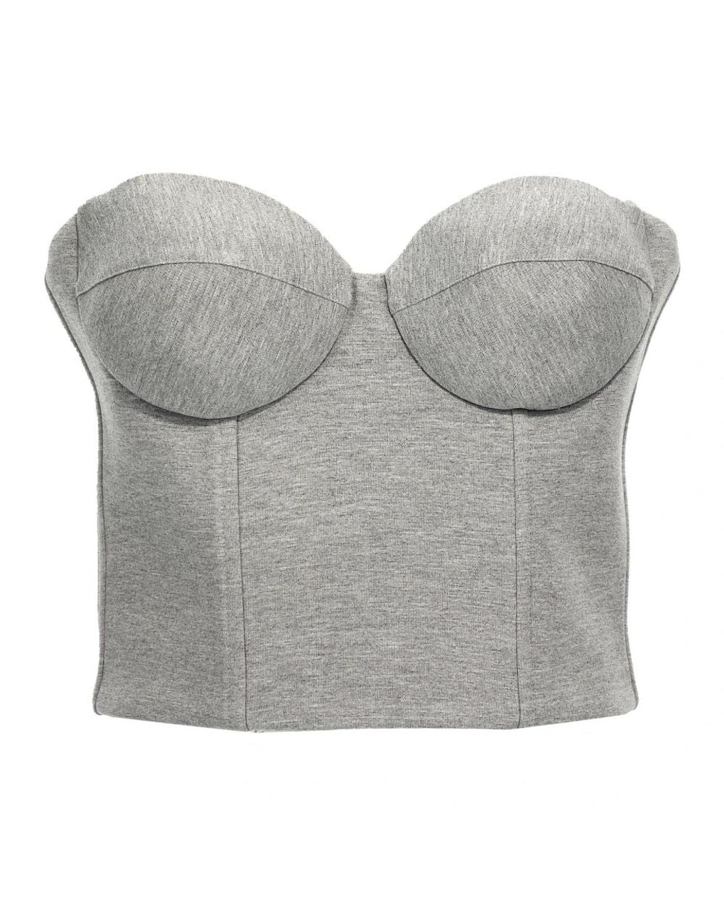 GIUSEPPE DI MORABITO Gray Sleeveless Tops