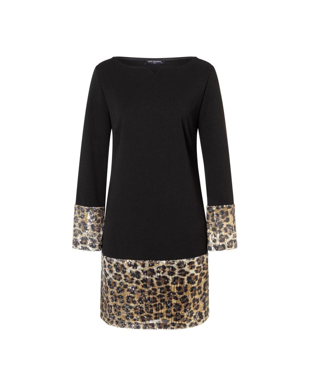 Ana Alcazar Black Short Dresses