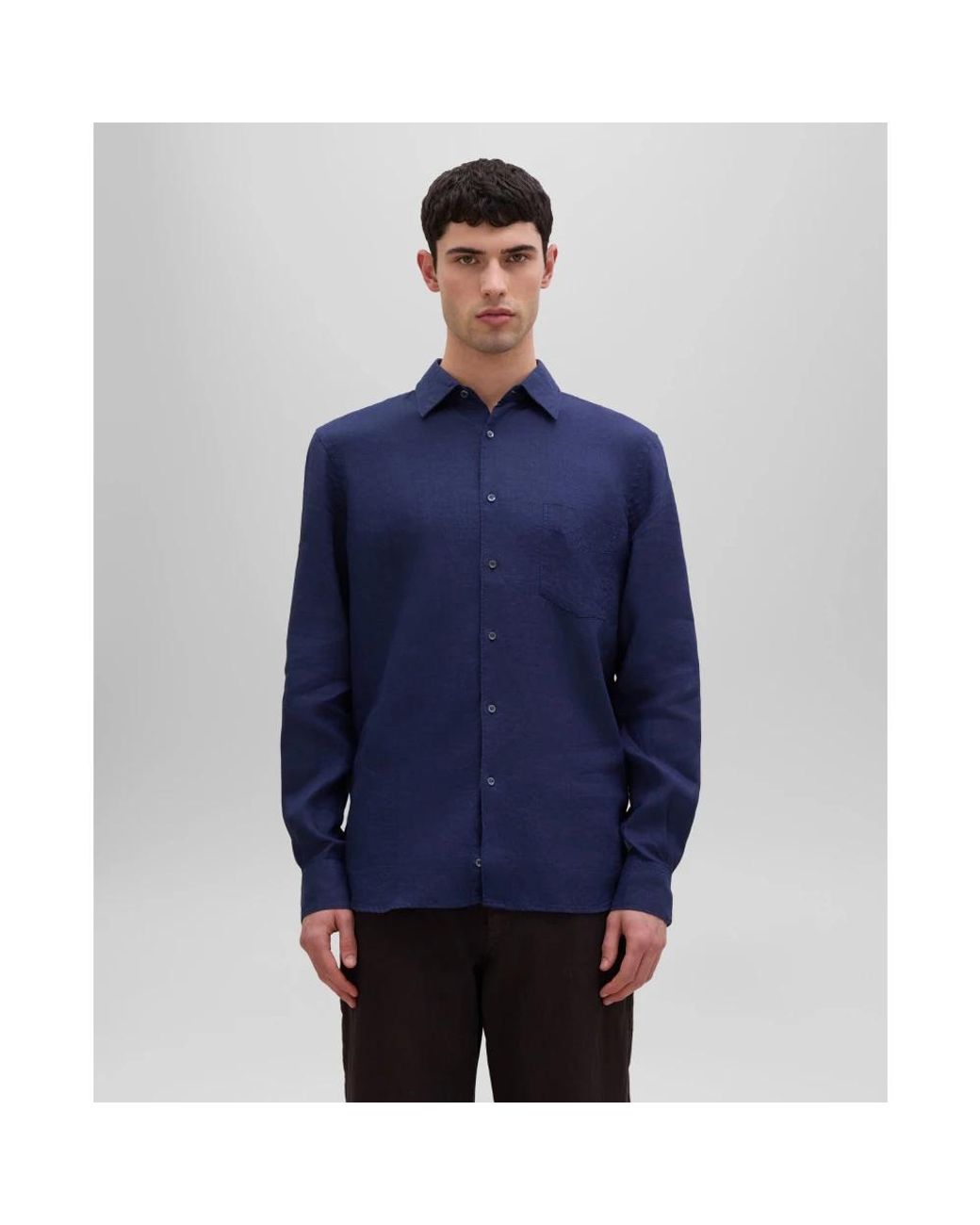 Aspesi Blue Casual Shirts for men