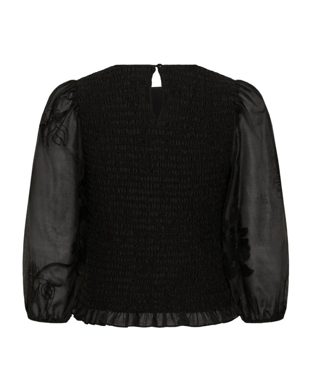 Blouses Part Two de color Black