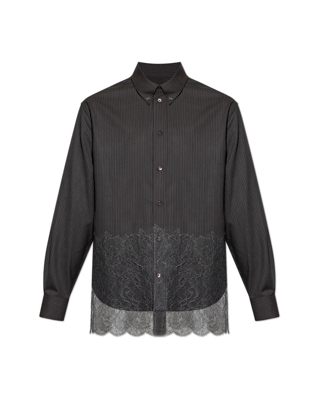 Fendi Gray Casual Shirts for men