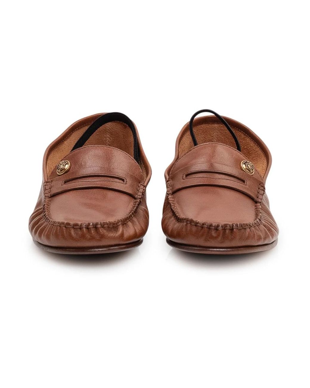 Versace Brown Loafers