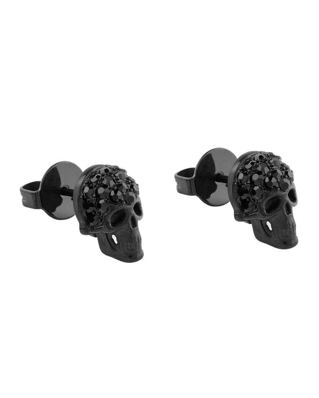 Earrings Philipp Plein de color Black