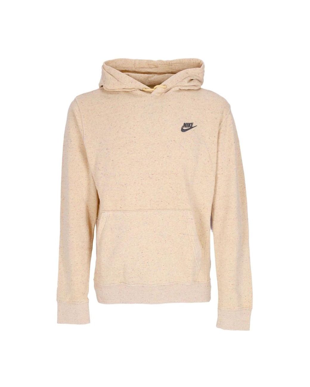 Nike Fitness ,Katoen Revival Hoodie in het Natural voor heren