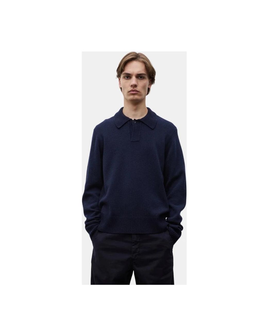 Norse Projects Blue Polo Shirts for men