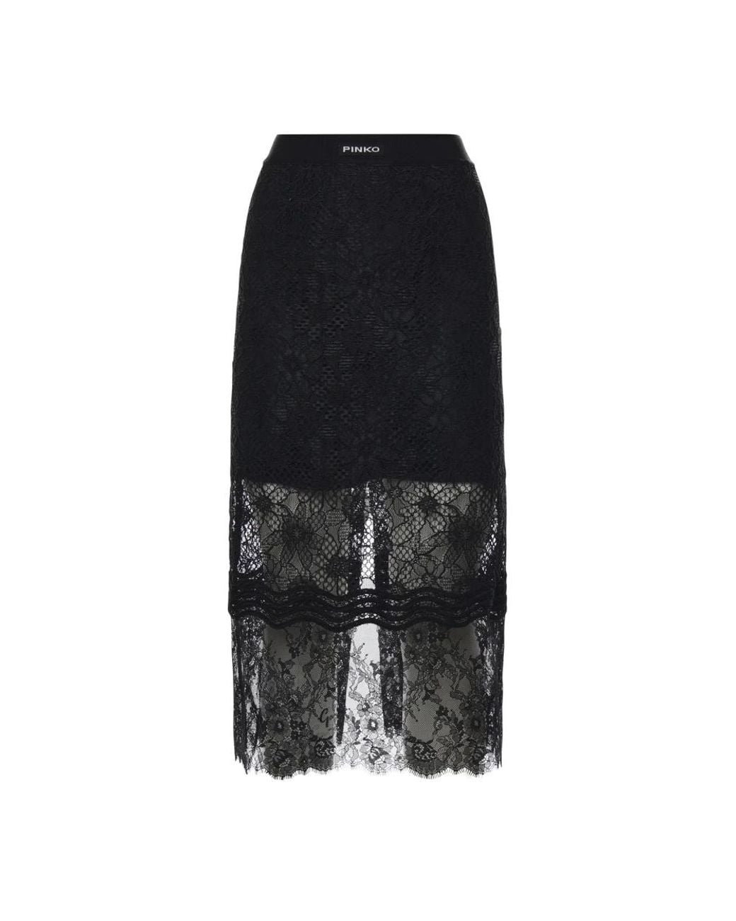 Pinko Black Midi Skirts