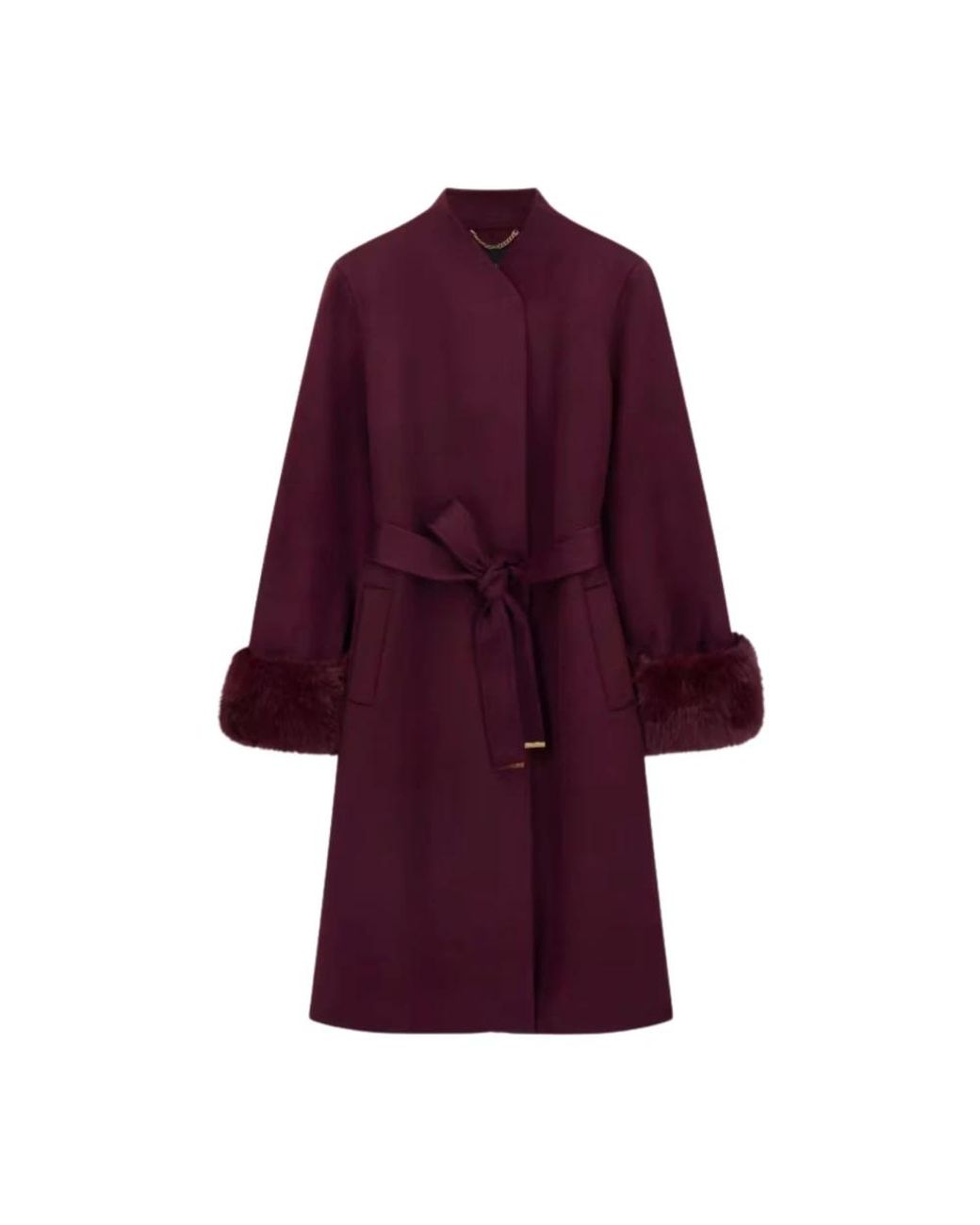 Marciano Purple Belted Coats