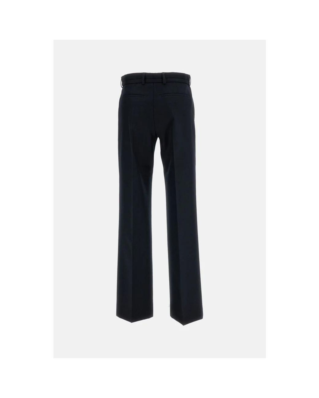 Dries Van Noten Blue Wide Trousers