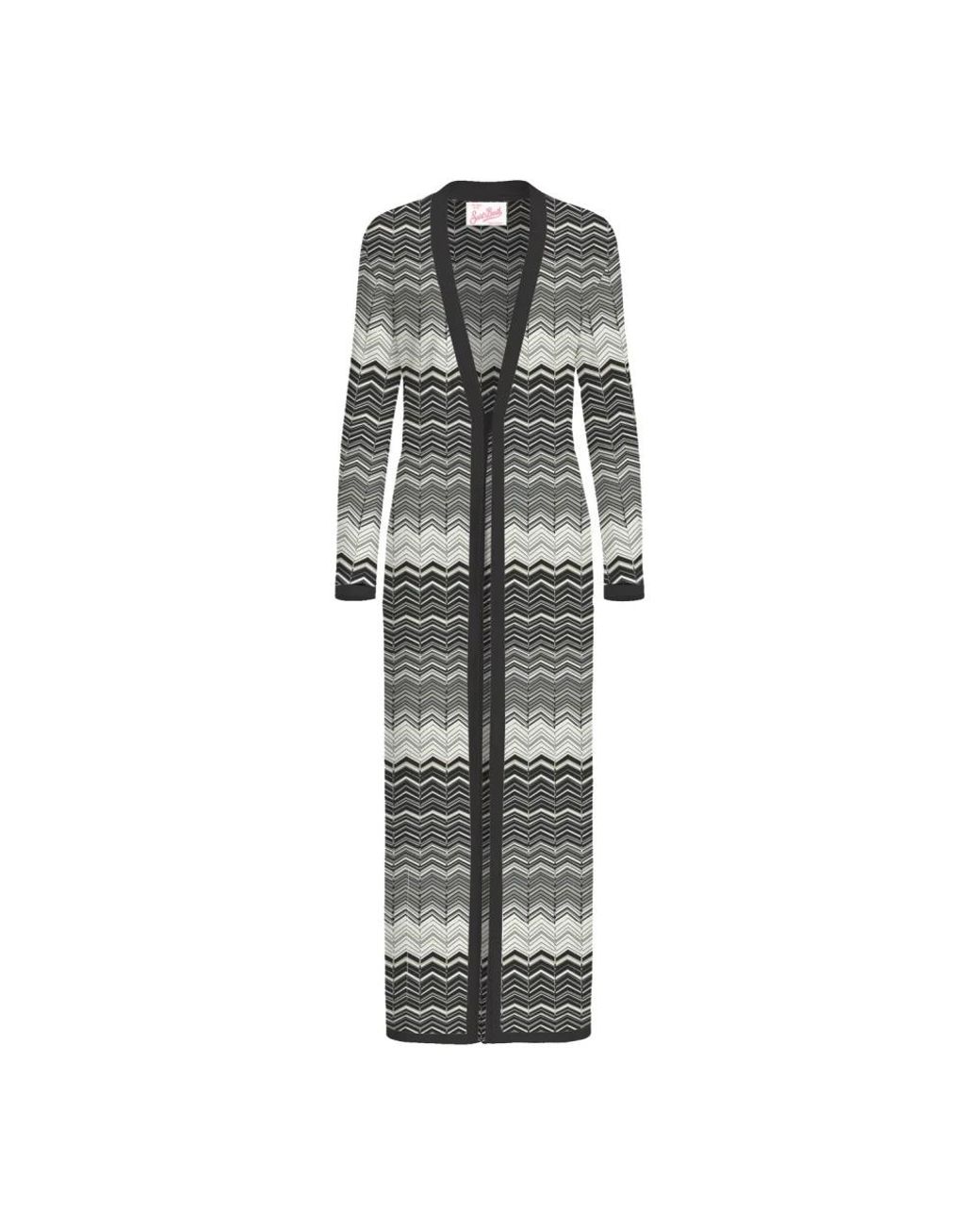 Mc2 Saint Barth Gray Long Knitwear