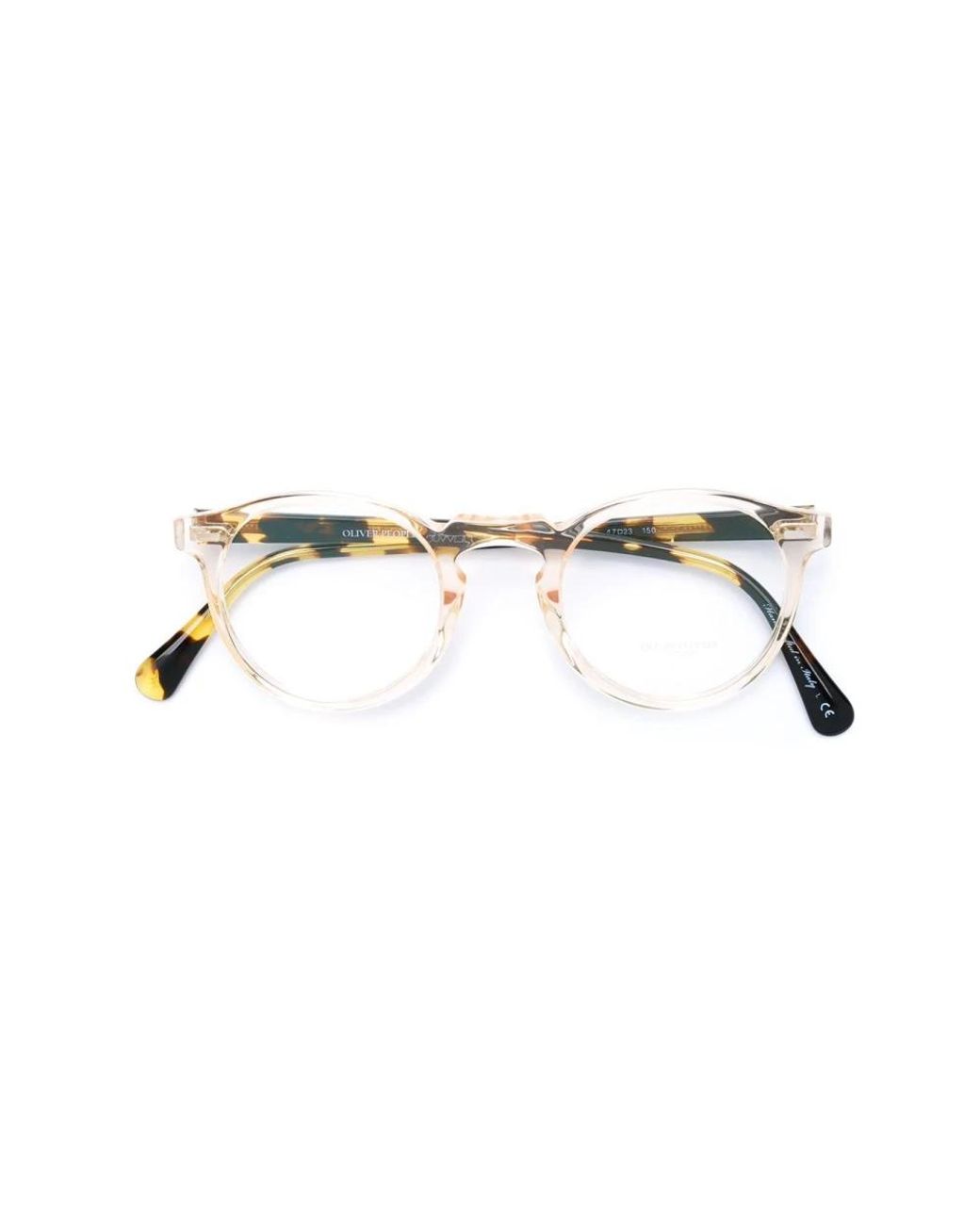 Oliver Peoples White Glasses