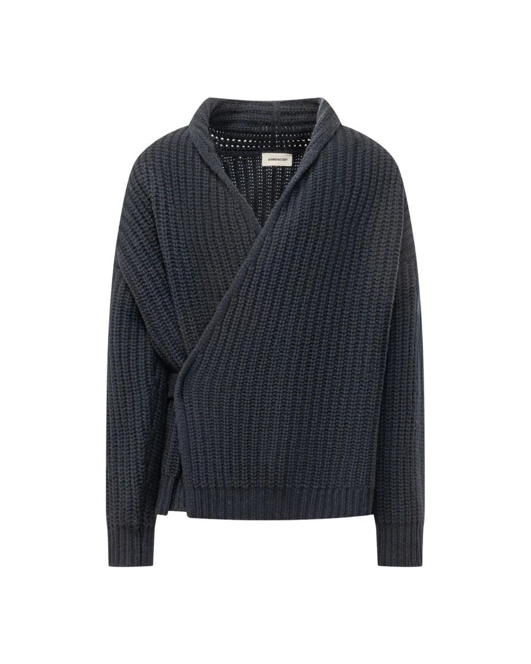 Cardigans ATOMOFACTORY de hombre de color Blue