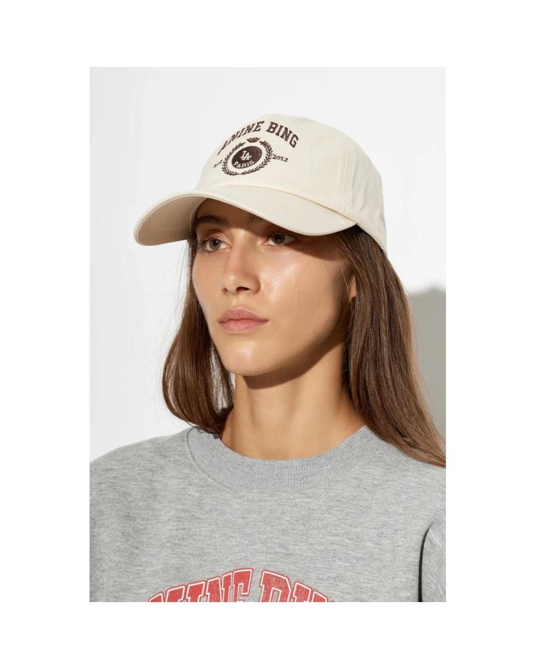 Anine Bing Natural Hats & Caps