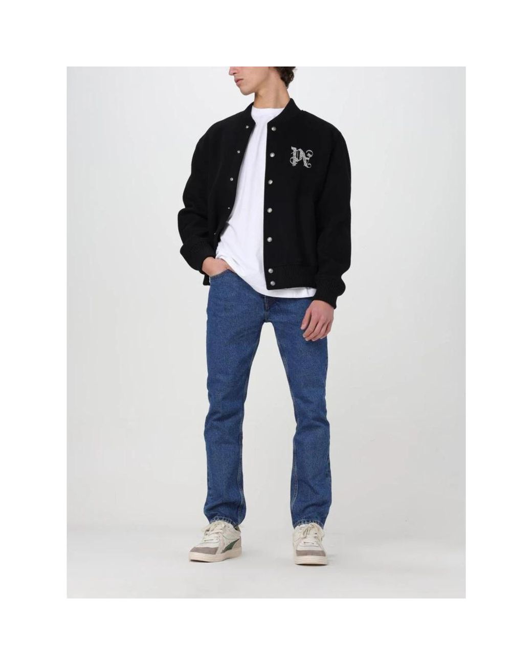 Palm Angels Blue Slim Fit Jeans for men