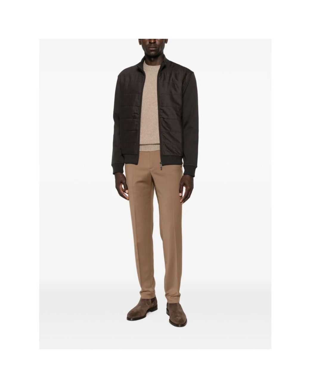 Light Jackets di Fay in Brown da Uomo