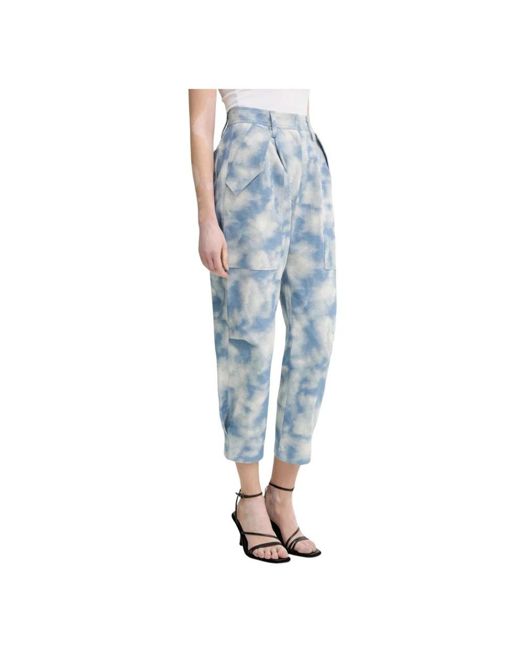 Cropped Jeans IRO en coloris Blue