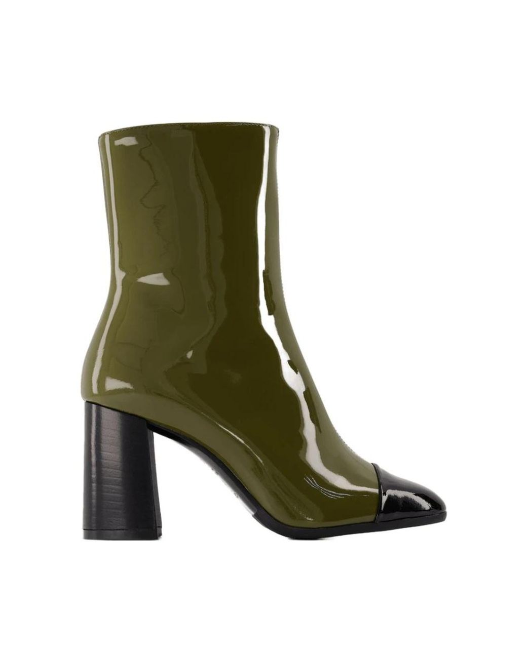 CAREL PARIS Green Heeled Boots