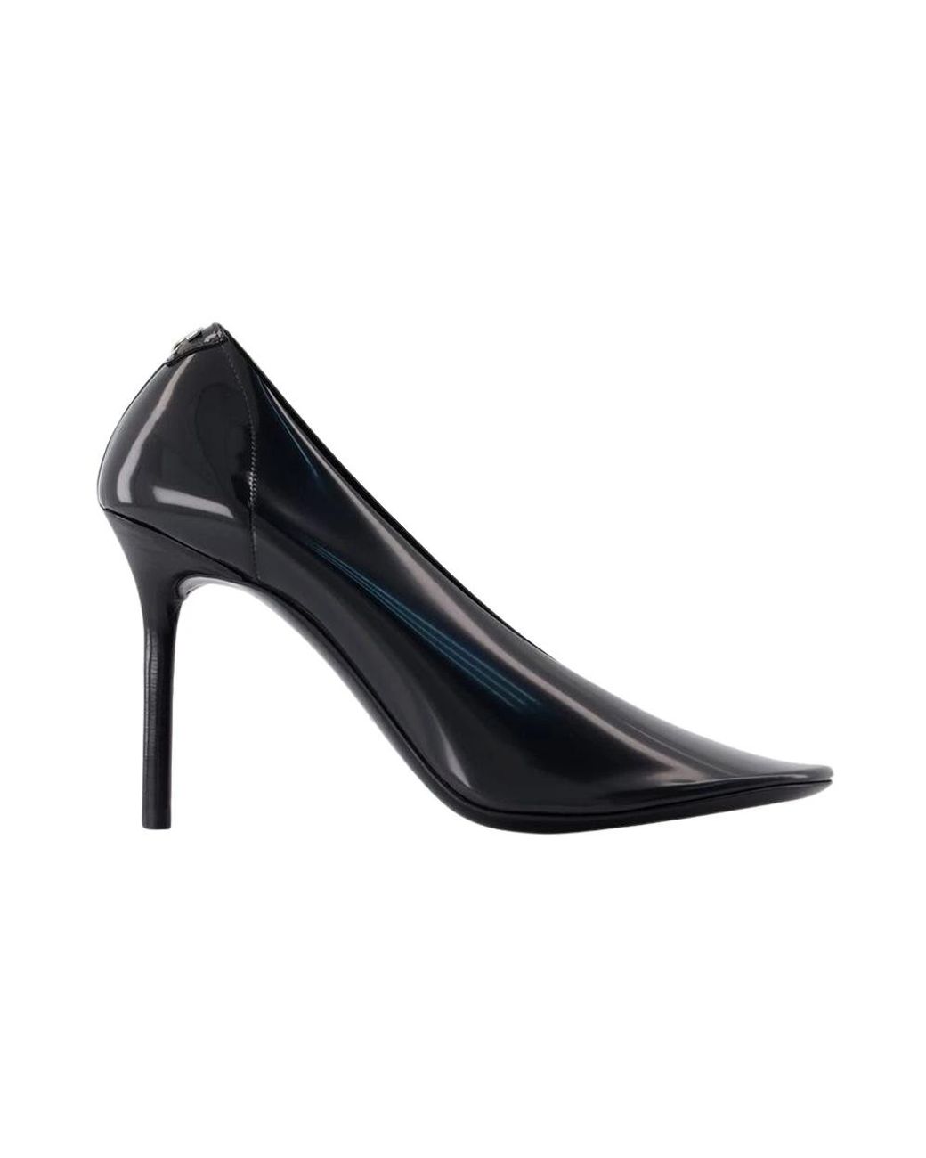 Courreges Square Toe Hakken Pumps in het Blue