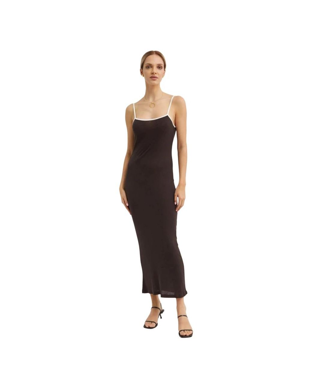 AYA MUSE Black Maxi Dresses