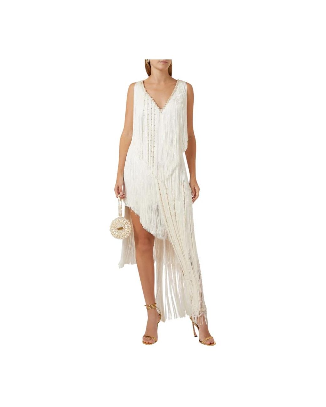 Elisabetta Franchi White Party Dresses