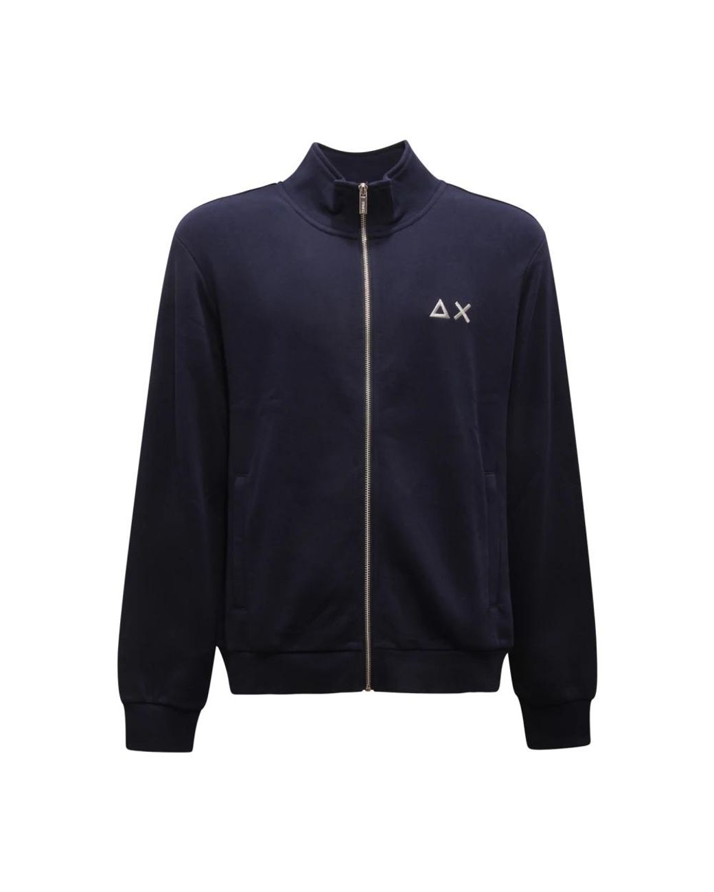 Sun 68 Track Zip Basic Fleece in Blue für Herren