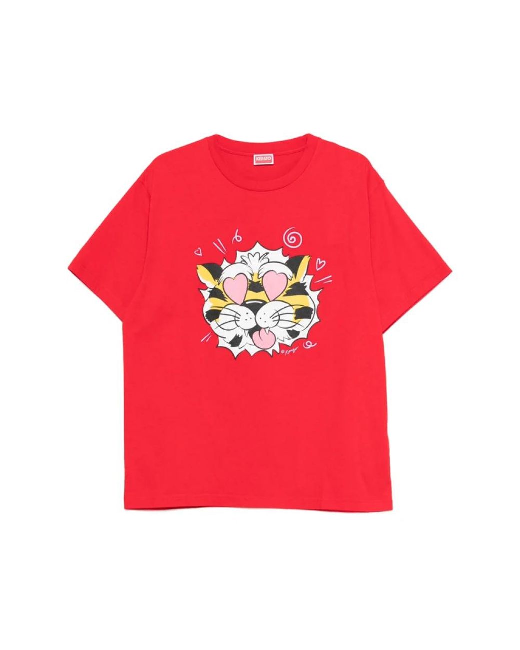 KENZO Red T-Shirts for men