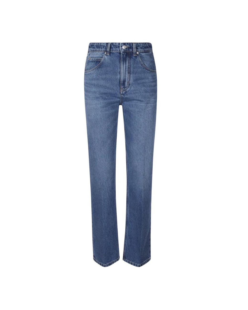 Victoria Beckham Blue Bootcut Jeans