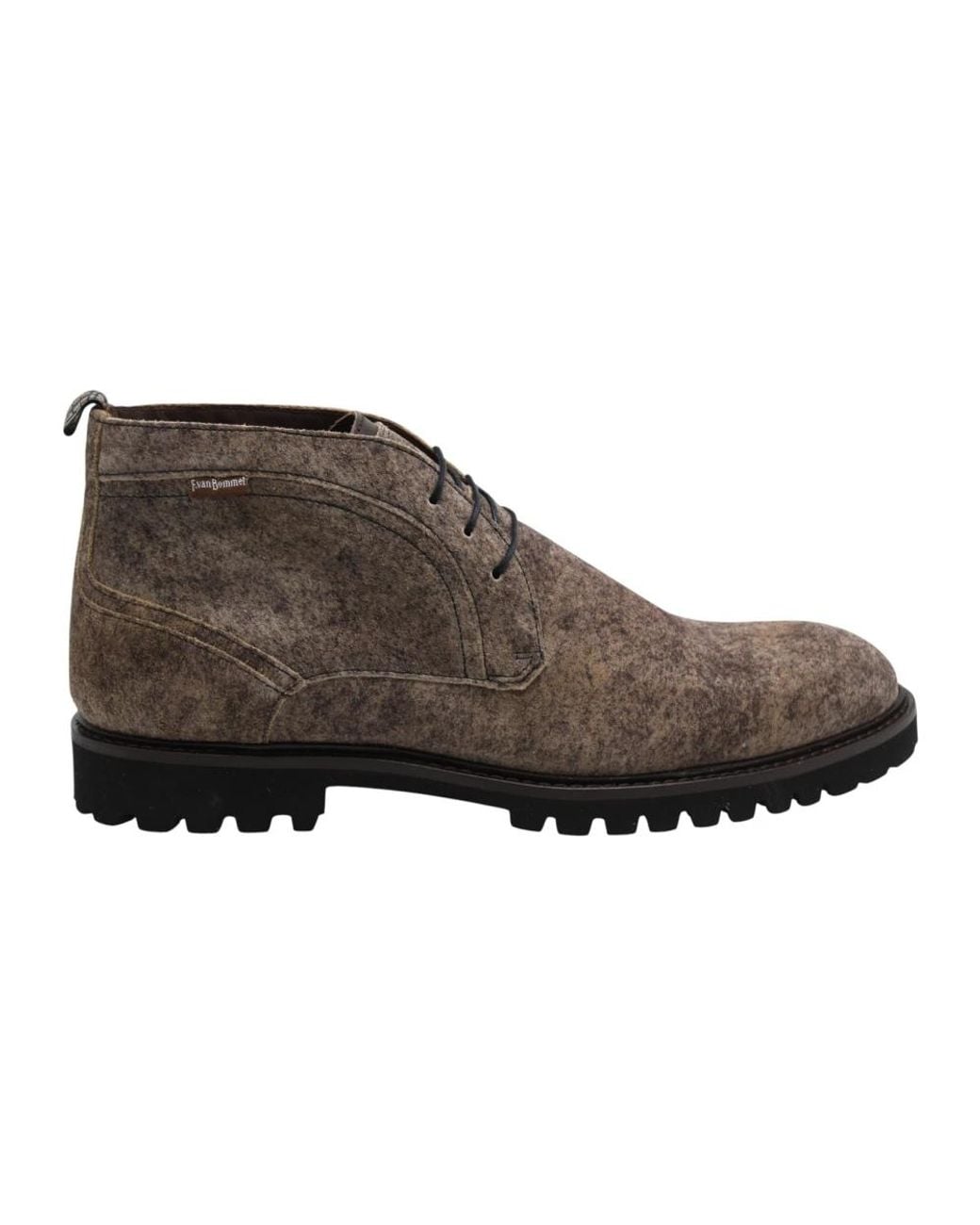 Floris Van Bommel Brown Lace-Up Boots for men