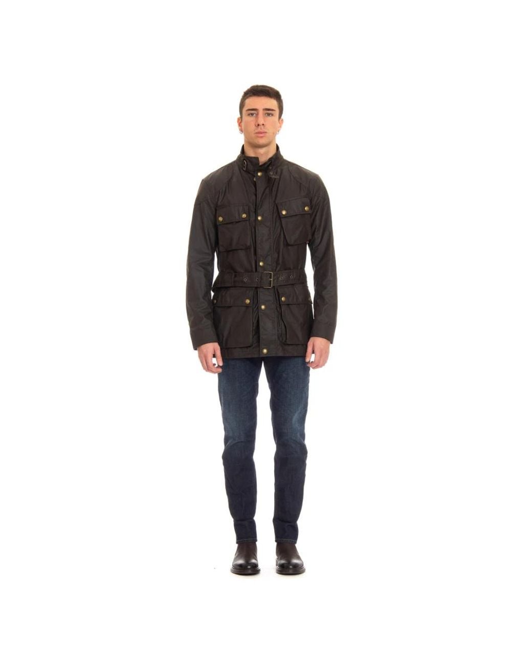 Belstaff Black Light Jackets for men