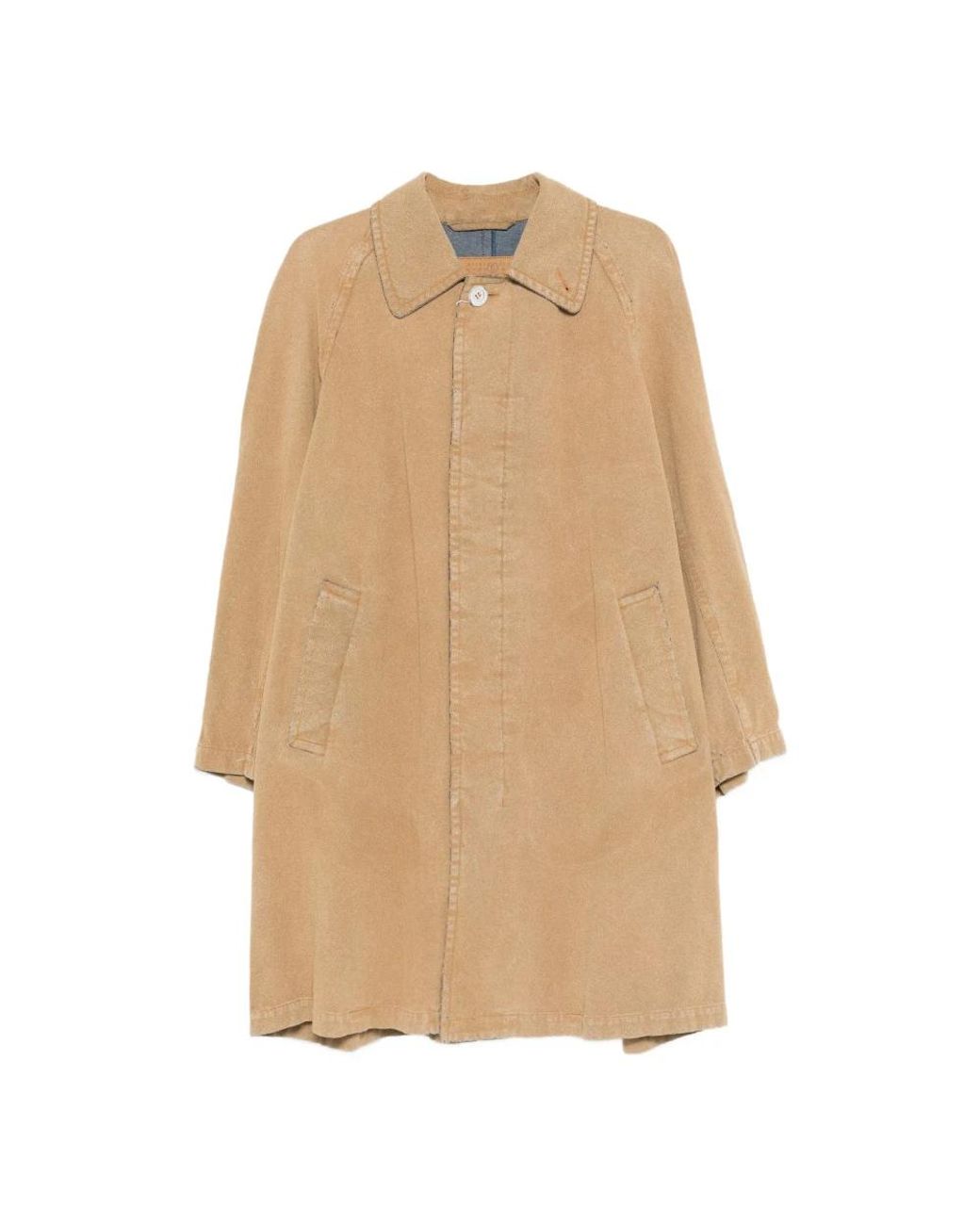 MM6 by Maison Margiela Natural Single-Breasted Coats