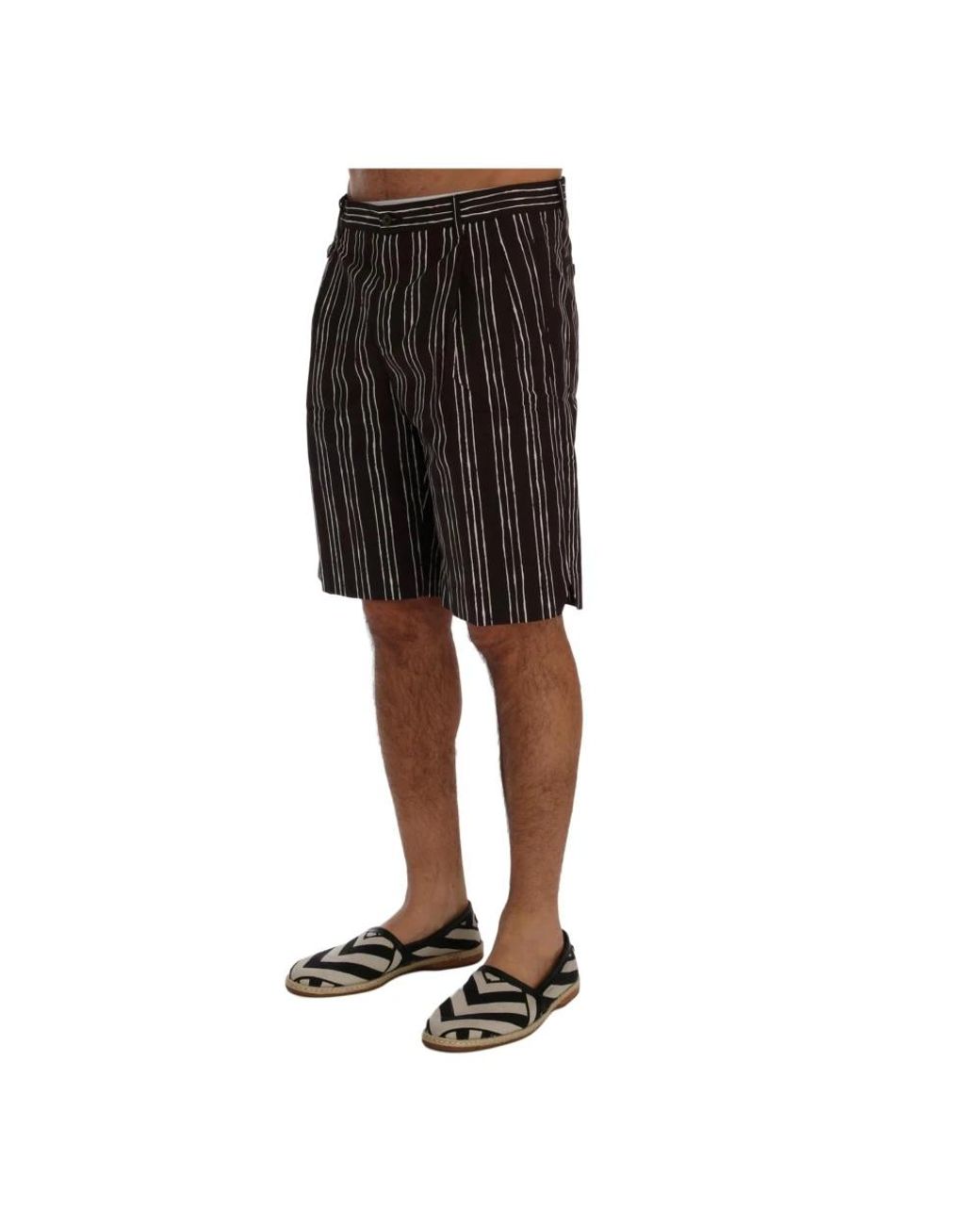 Dolce & Gabbana Black Casual Shorts for men