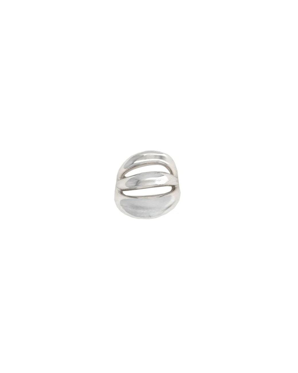 Panconesi Triptych Blow Up Ring in het White
